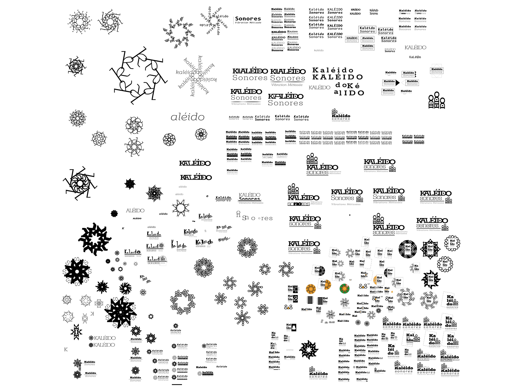 Charte graphique officielle du logo Kaléido Sonores