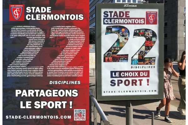 Affiches sportives Stade Clermontois