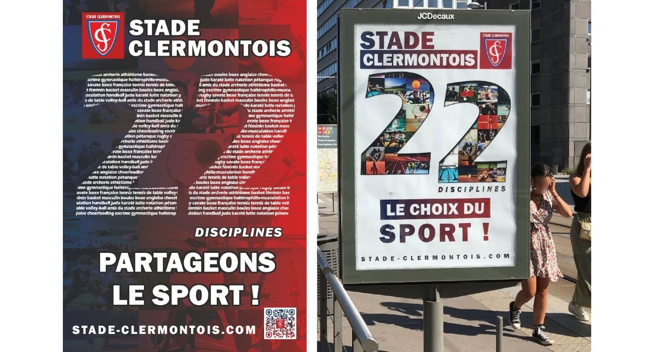 Affiche Stade Clermontois 1